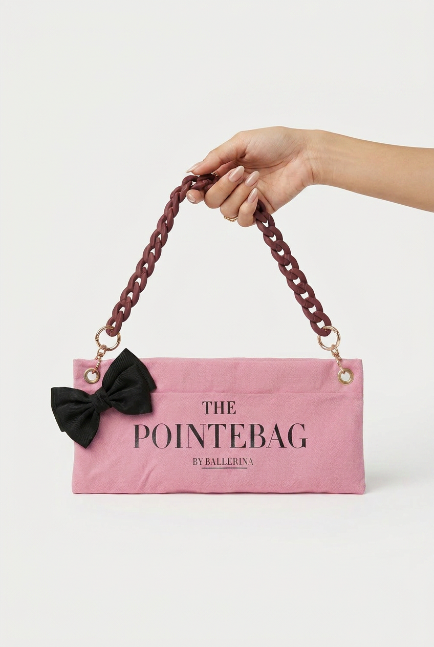 "Scented PointeBag by Ballerina — premium ballet bag handcrafted for dancers"